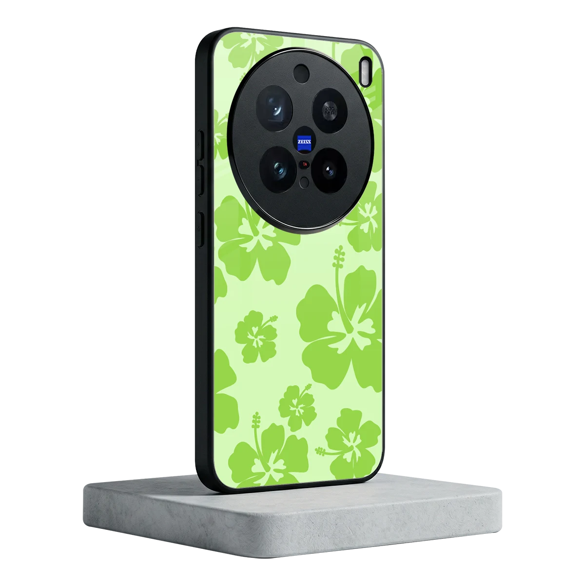 Wildflower Green vivo x200 pro mobile cover | shockproof glass phone case