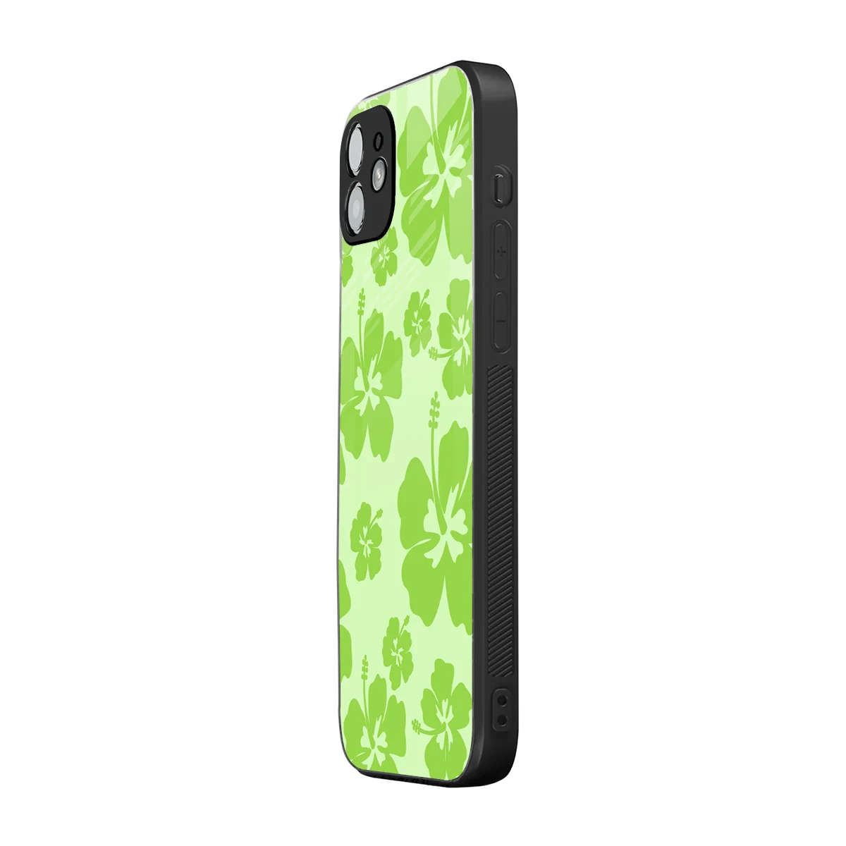 Wildflower Green iphone 11 mobile cover | shockproof glass phone case