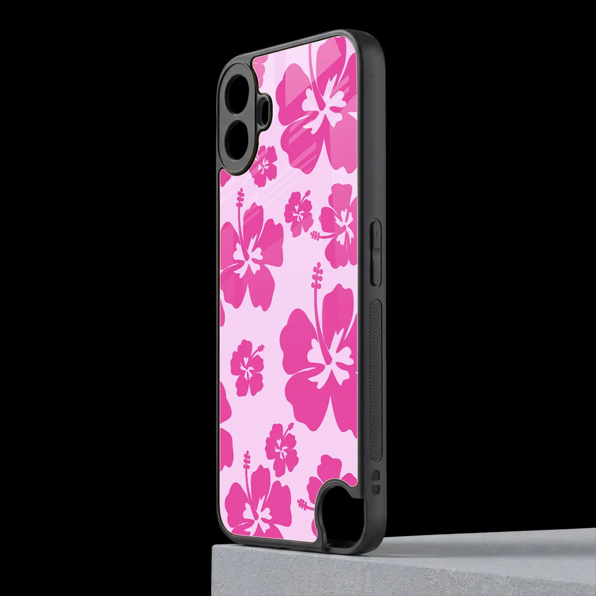 Wildflower Pink cmf nothing phone 1 mobile cover | shockproof glass phone case