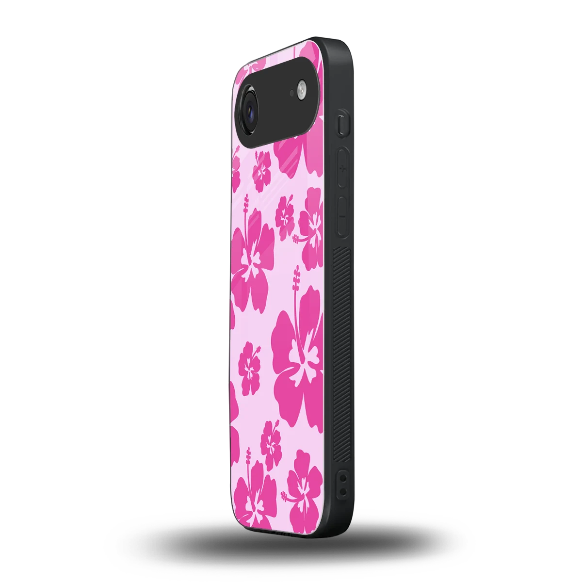 Wildflower Pink iphone air mobile cover | shockproof glass phone case