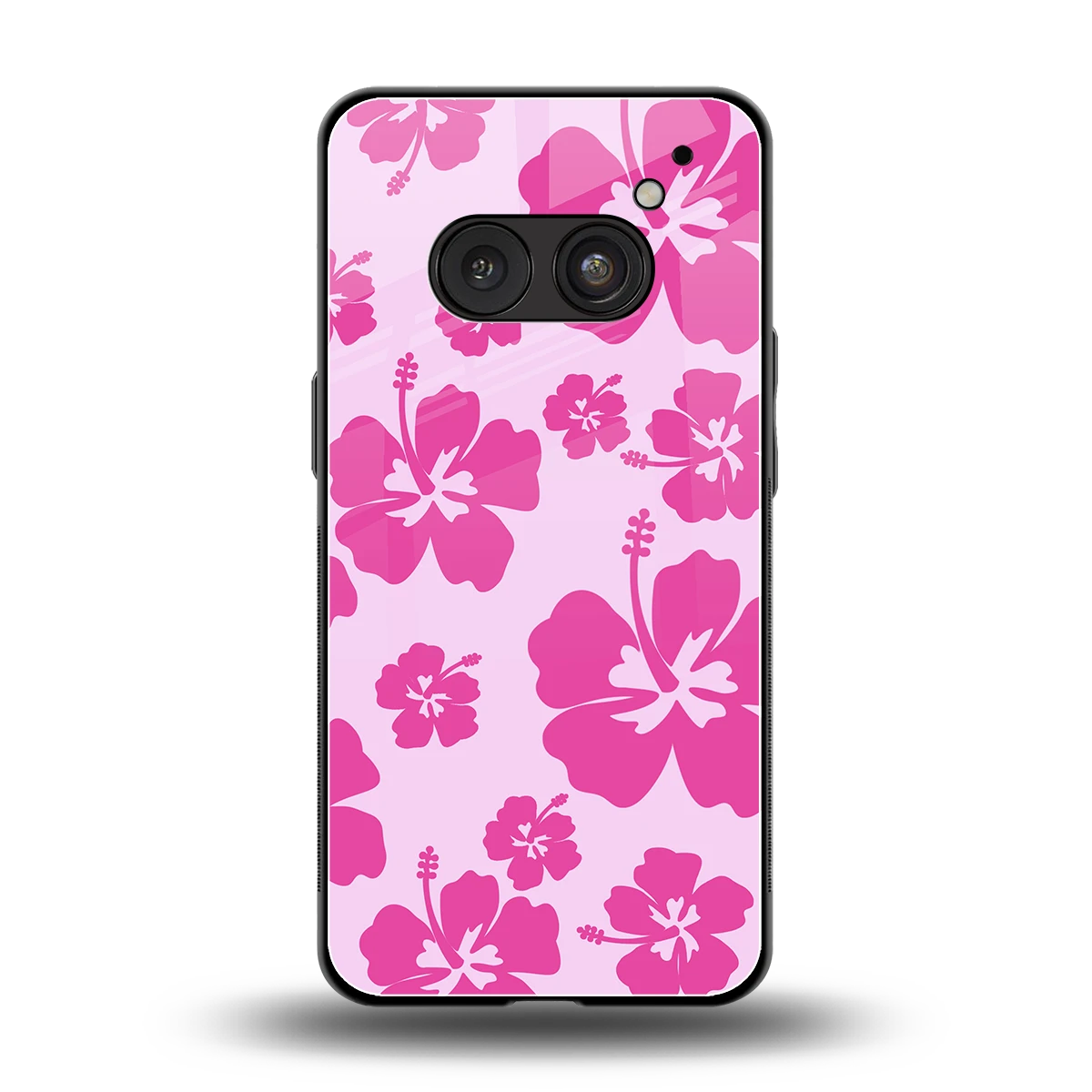 Wildflower Pink back phone cover | glass case for nothing phone 2a