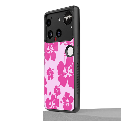 Wildflower Pink nothing phone 3 mobile cover | shockproof glass phone case
