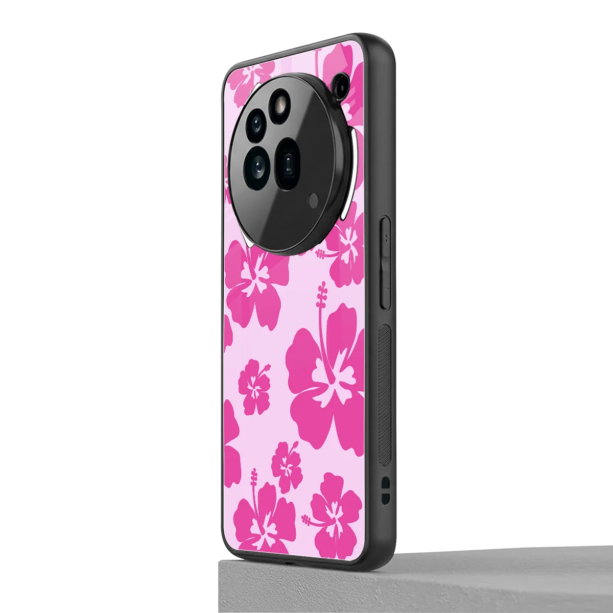Wildflower Pink nothing phone 3a pro mobile cover | shockproof glass phone case