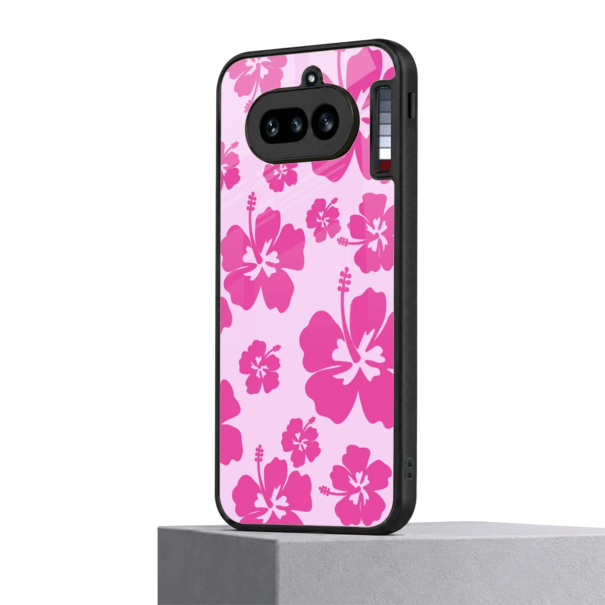 Wildflower Pink nothing phone 4a mobile cover | shockproof glass phone case