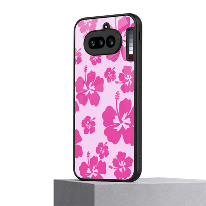 Wildflower Pink nothing phone 4a mobile cover | shockproof glass phone case