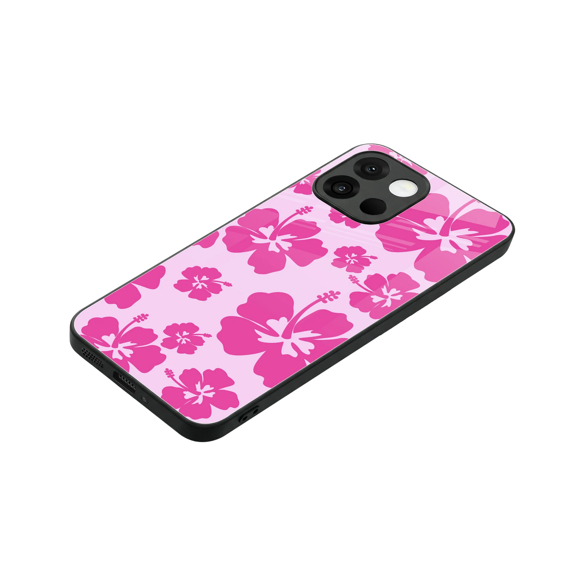 Wildflower Pink stylish phone case for oneplus 13s | glossy glass and slim fit