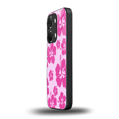 Wildflower Pink oneplus nord 3 mobile cover | shockproof glass phone case