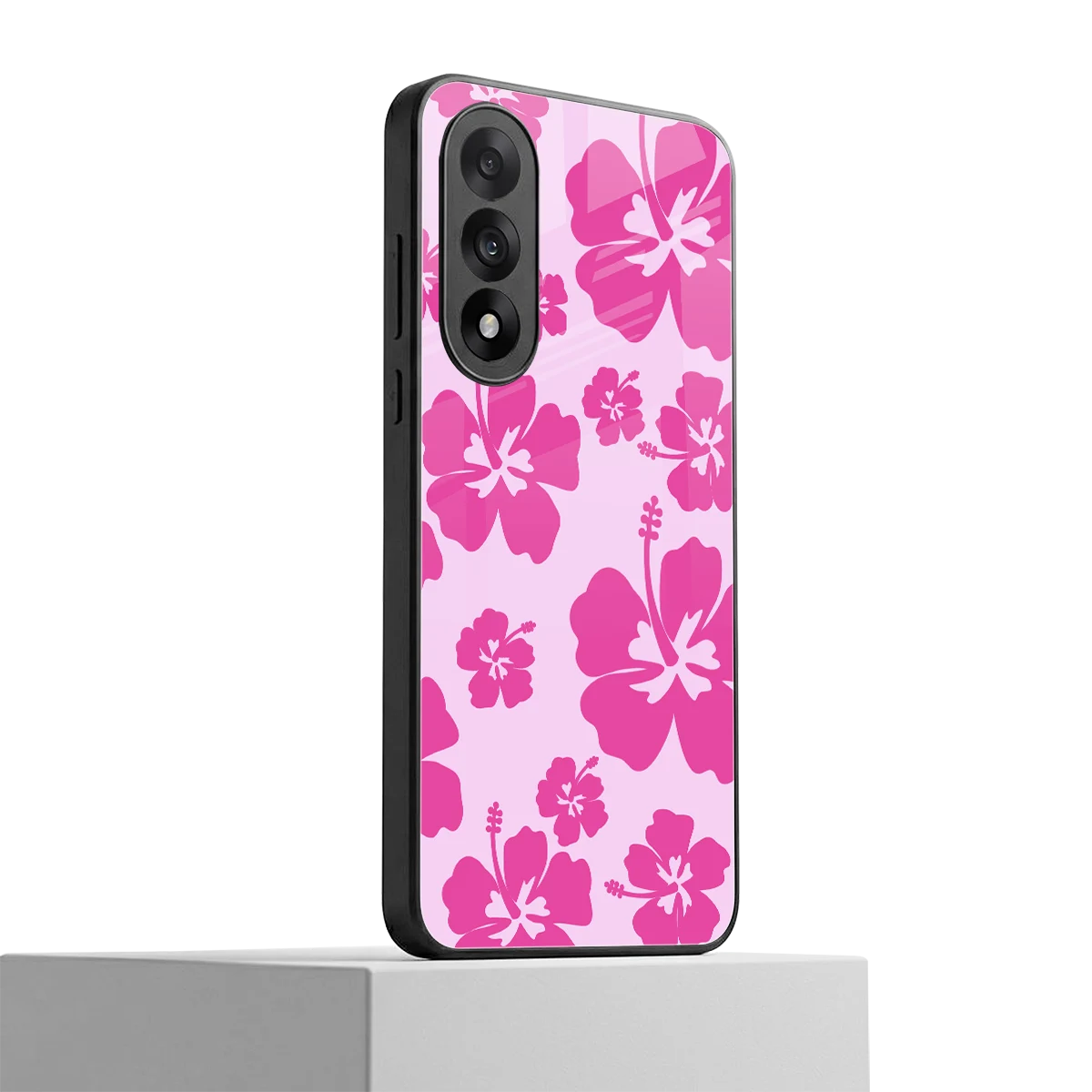 Wildflower Pink oneplus nord 5 mobile cover | shockproof glass phone case