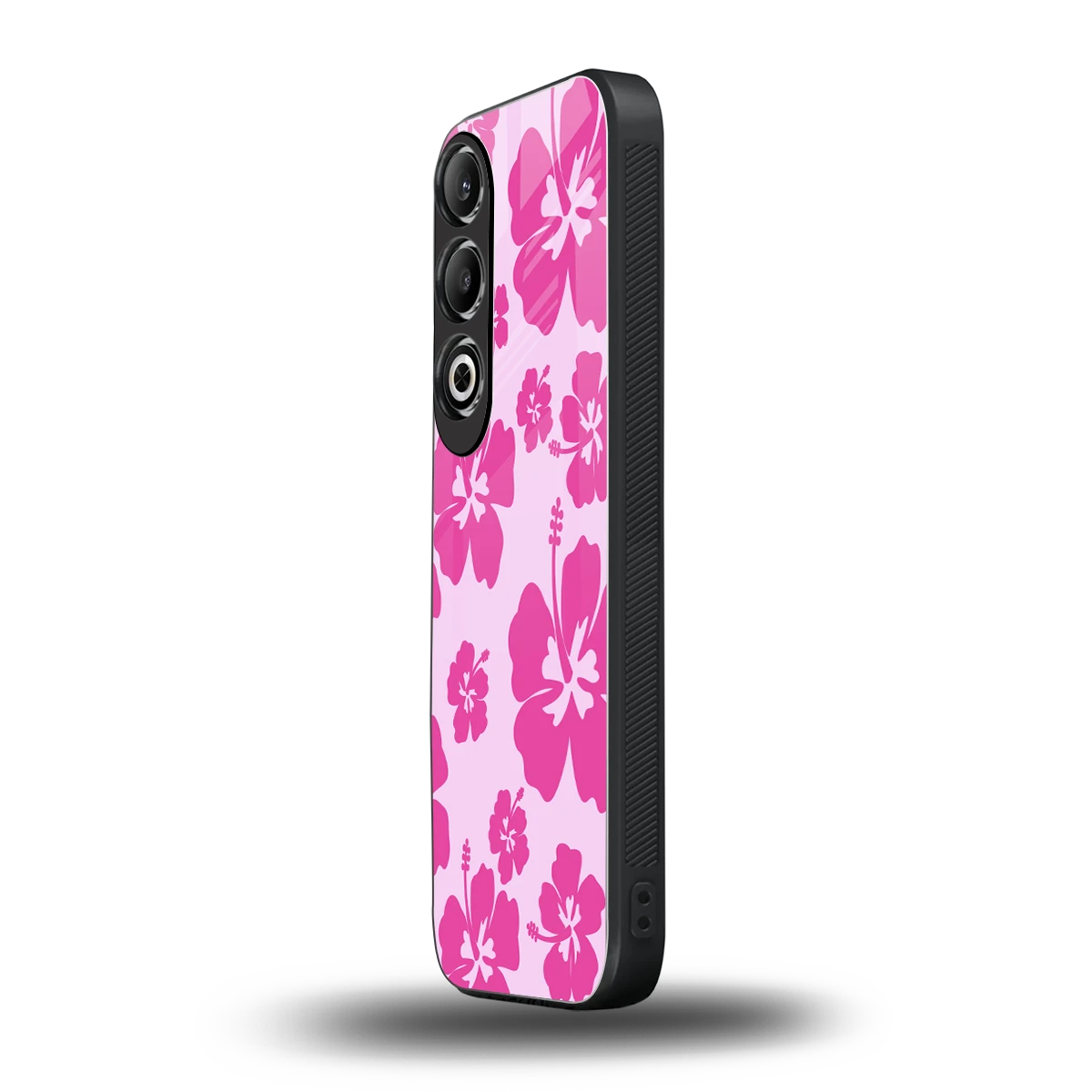 Wildflower Pink oneplus nord ce 4 mobile cover | shockproof glass phone case