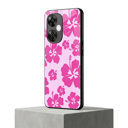 Wildflower Pink oneplus nord ce 3 lite mobile cover | shockproof glass phone case