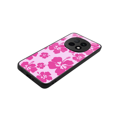 Wildflower Pink stylish phone case for oppo f29 pro 5g | glossy glass and slim fit