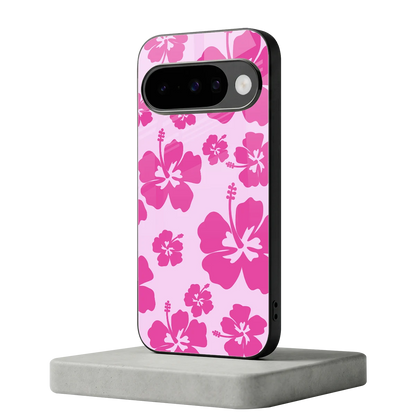 Wildflower Pink google pixel 10 mobile cover | shockproof glass phone case