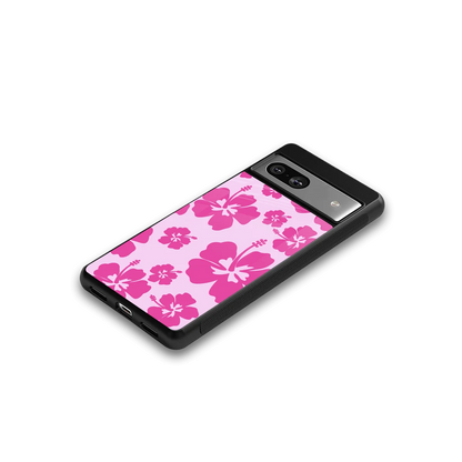 Wildflower Pink google pixel 7 mobile cover | shockproof glass phone case