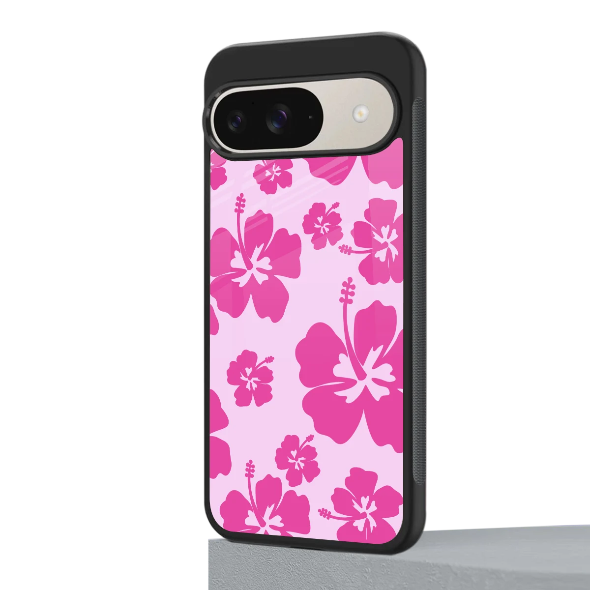 Wildflower Pink google pixel 9 mobile cover | shockproof glass phone case