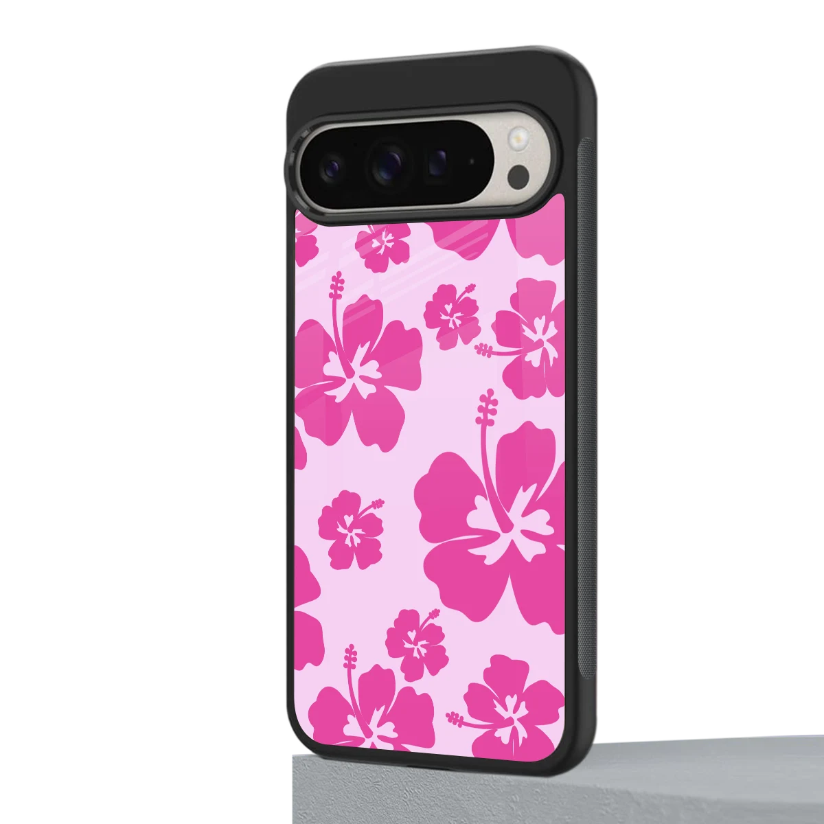 Wildflower Pink google pixel 9 pro xl mobile cover | shockproof glass phone case