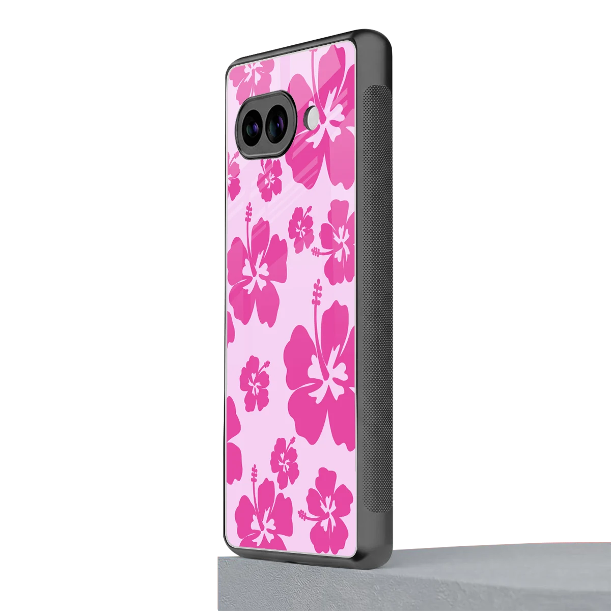 Wildflower Pink google pixel 10a mobile cover | shockproof glass phone case