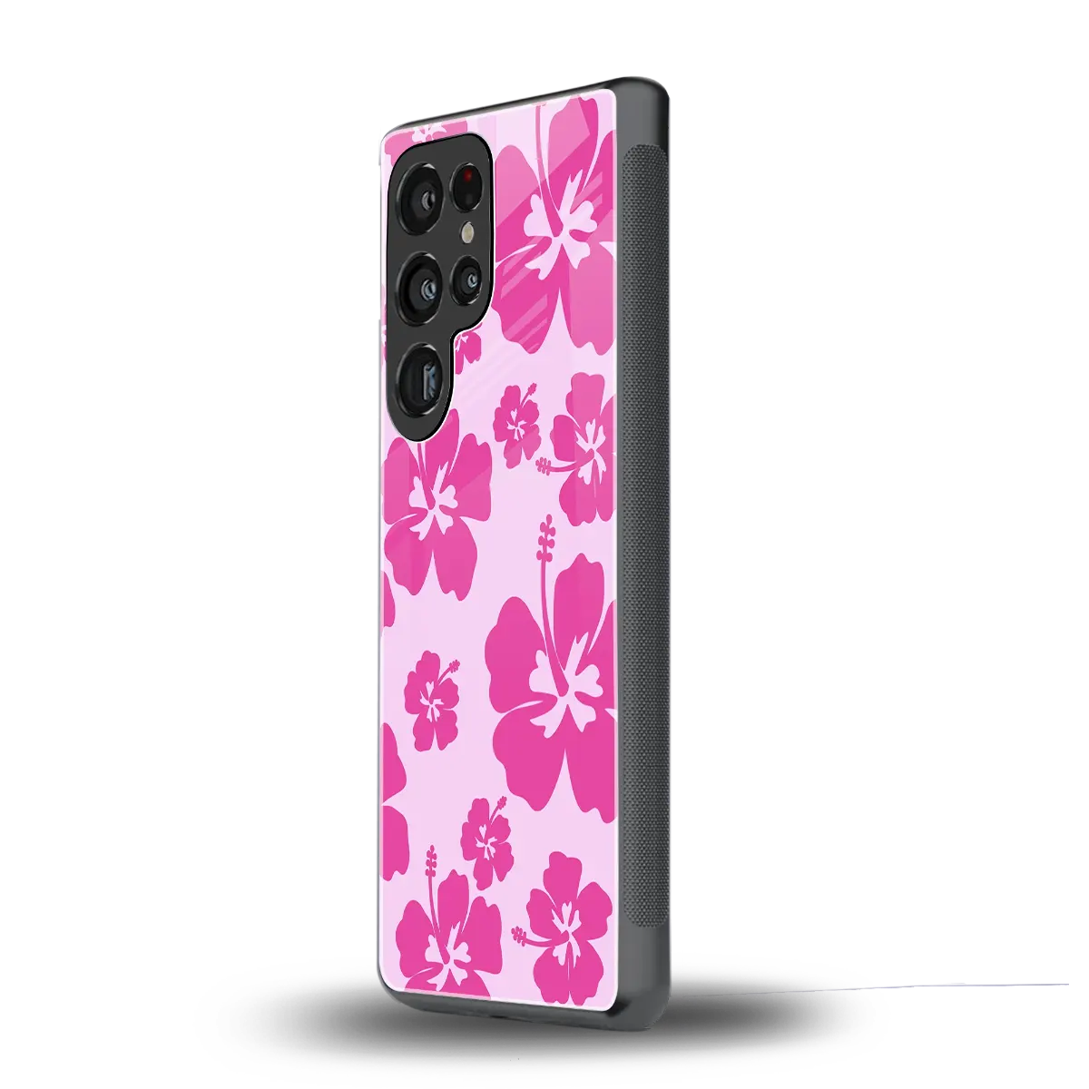 Wildflower Pink samsung galaxy s25 ultra mobile cover | shockproof glass phone case