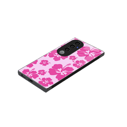 Wildflower Pink stylish phone case for vivo v40 pro | glossy glass and slim fit