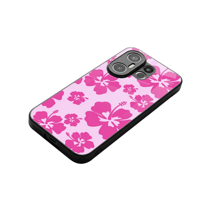 Wildflower Pink stylish phone case for vivo x200 fe | glossy glass and slim fit