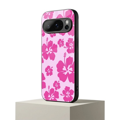 Wildflower Pink google pixel 10 pro mobile cover | shockproof glass phone case