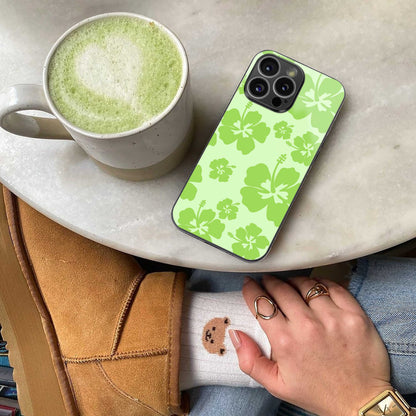 Wildflower Green Phone Case for Iphone 16 | Glass Case