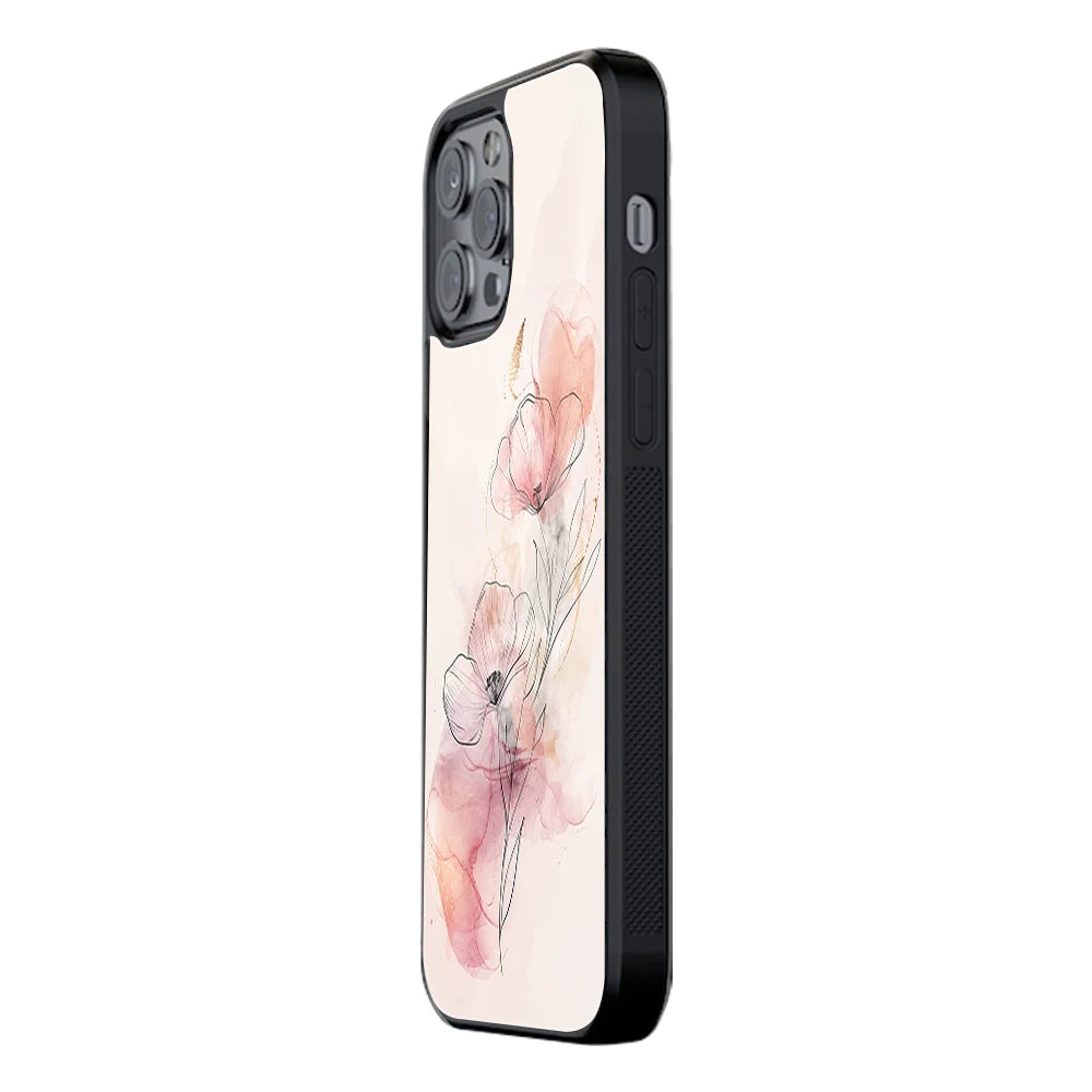 Trendy Glass Back Mobile Case for iPhone, Samsung, Redmi, OnePlus, Google Pixel, Motorola