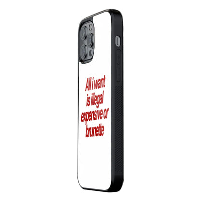 Trendy Glass Back Mobile Case for iPhone, Samsung, Redmi, OnePlus, Google Pixel, Motorola