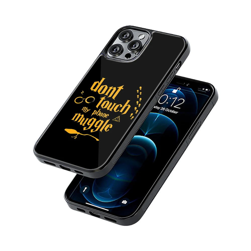 Protective Glass Back Phone Case Compatible with iPhone, Samsung, OnePlus, Pixel & More