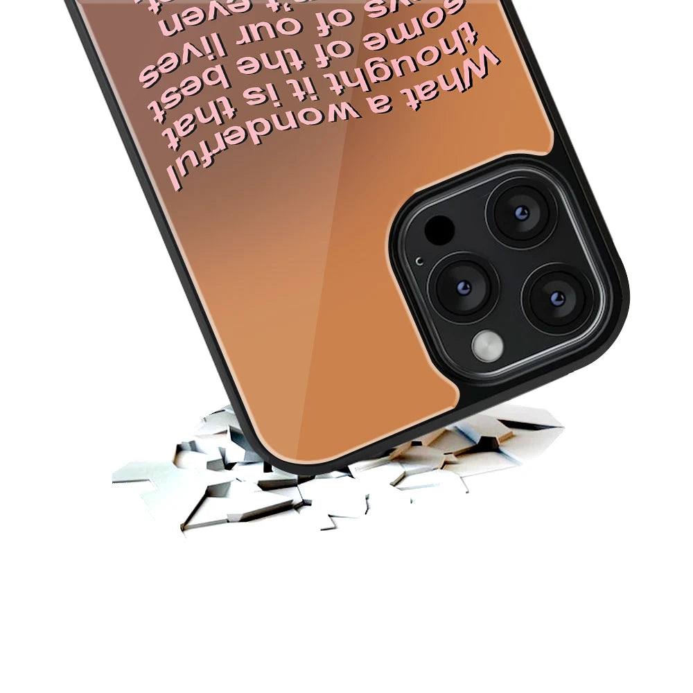 Durable Glass Back Mobile Case for iPhone, Samsung, OnePlus, Google Pixel, Redmi, Vivo, Oppo