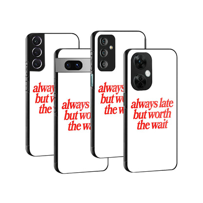 Stylish Glass Back Case for All Smartphones iPhone, Samsung, OnePlus, Pixel, Redmi, Oppo, Vivo, Motorola
