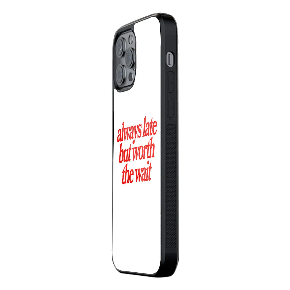 Trendy Glass Back Mobile Case for iPhone, Samsung, Redmi, OnePlus, Google Pixel, Motorola