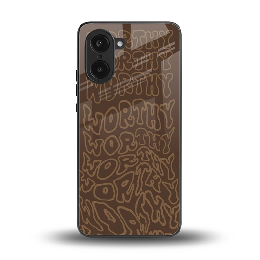Worthy back phone cover | glass case for oneplus nord ce5 5g