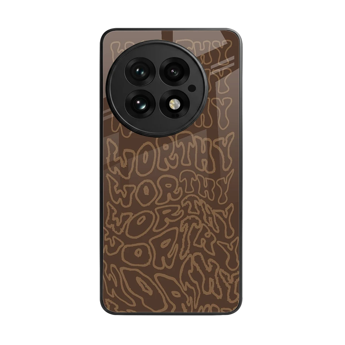 Worthy back phone cover | glass case for oneplus 13