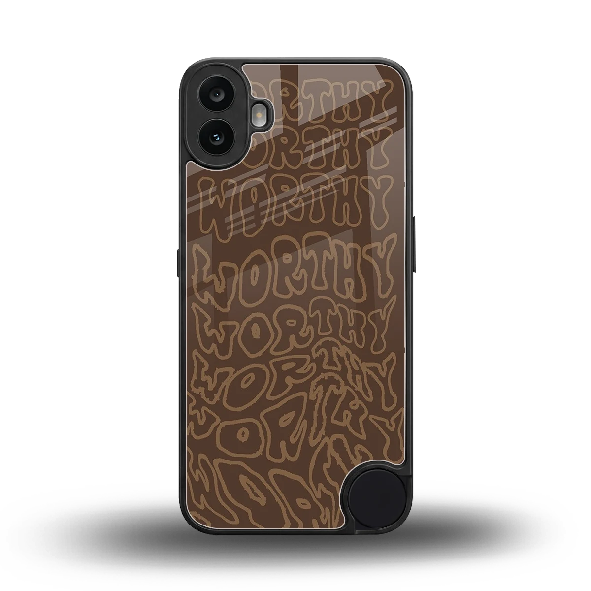 Worthy back phone cover | glass case for cmf nothing phone 1
