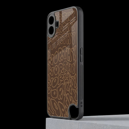 Worthy cmf nothing phone 1 mobile cover | shockproof glass phone case