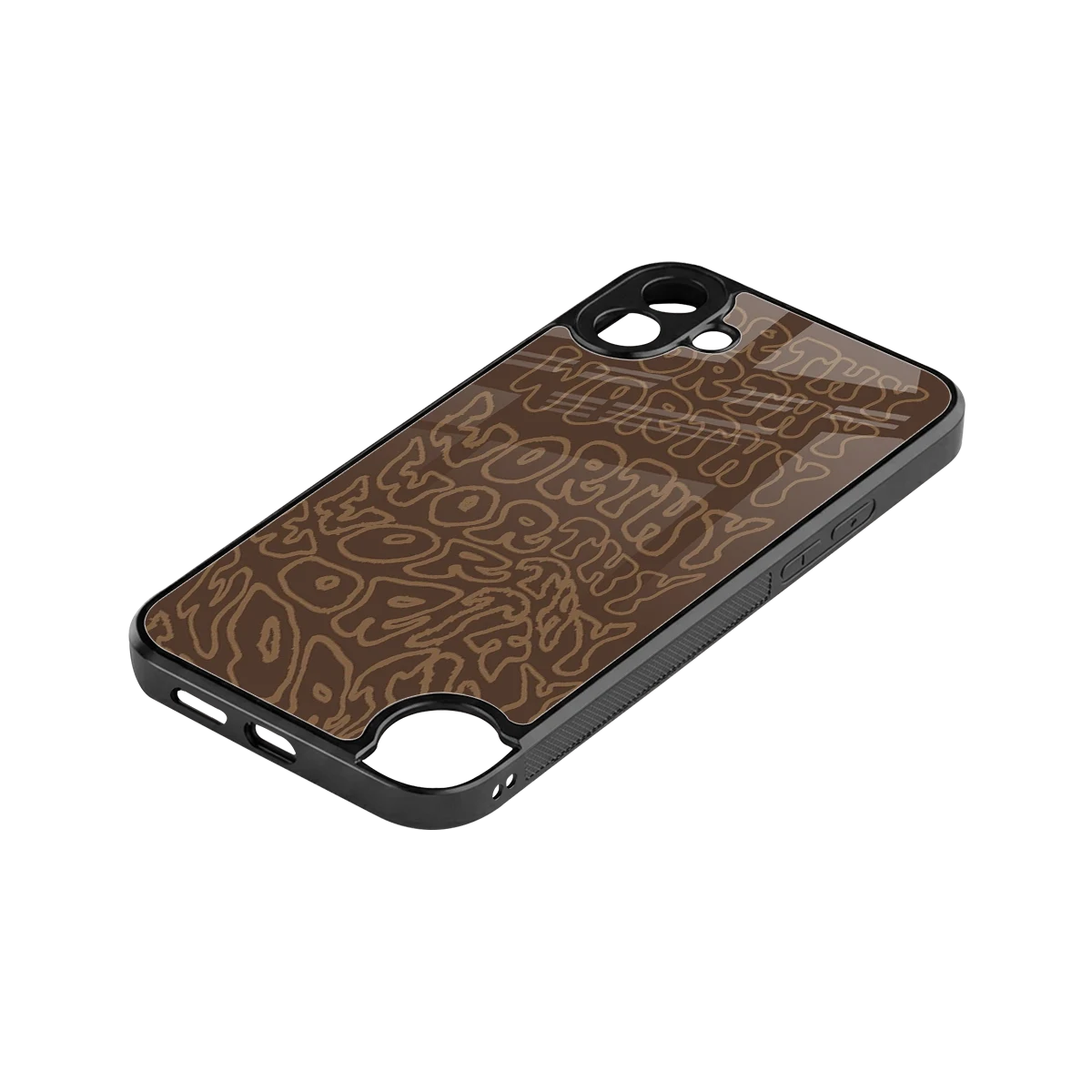 Worthy stylish phone case for cmf nothing phone 1 | glossy glass and slim fit