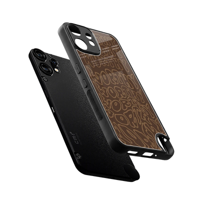 Worthy sleek cmf nothing phone 2 pro cover with tempered glass back and TPU edges