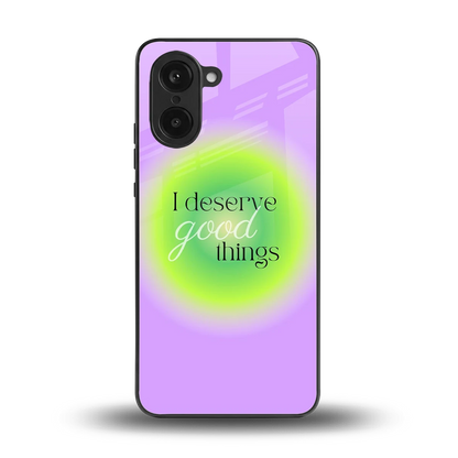 Worthy Glow back phone cover | glass case for oneplus nord ce5 5g