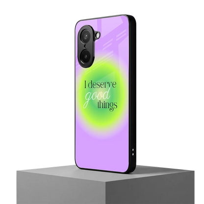 Worthy Glow oneplus nord ce5 5g mobile cover | shockproof glass phone case