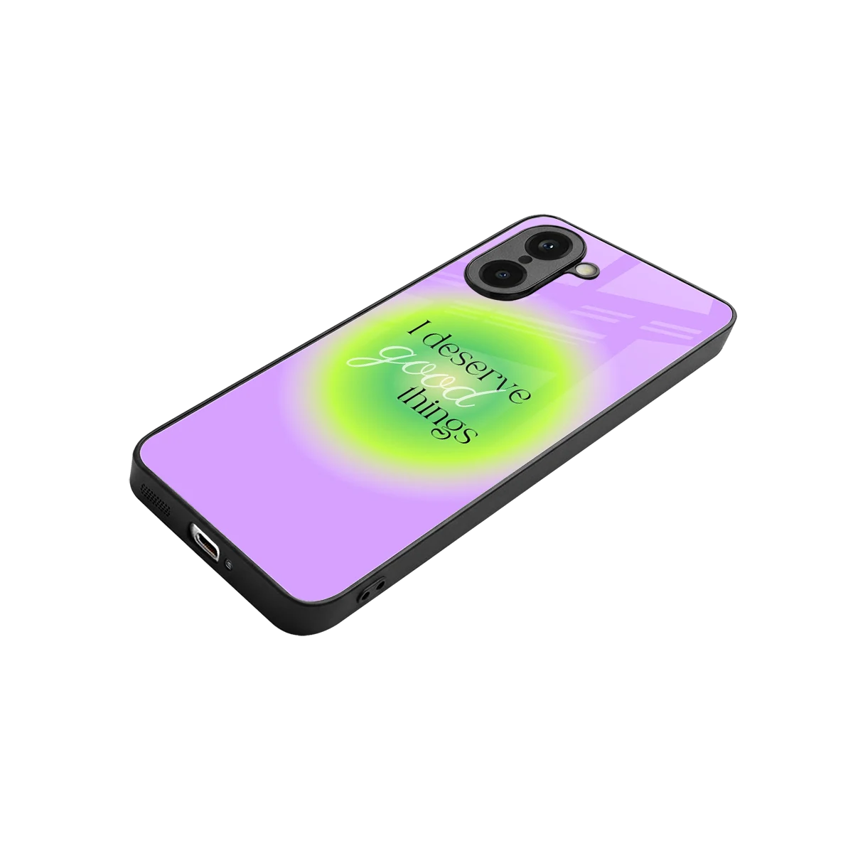 Worthy Glow stylish phone case for oneplus nord ce5 5g | glossy glass and slim fit