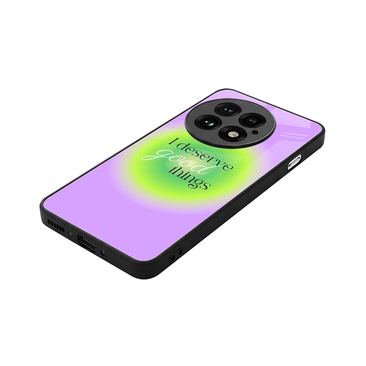 Worthy Glow stylish phone case for oneplus 13 | glossy glass and slim fit