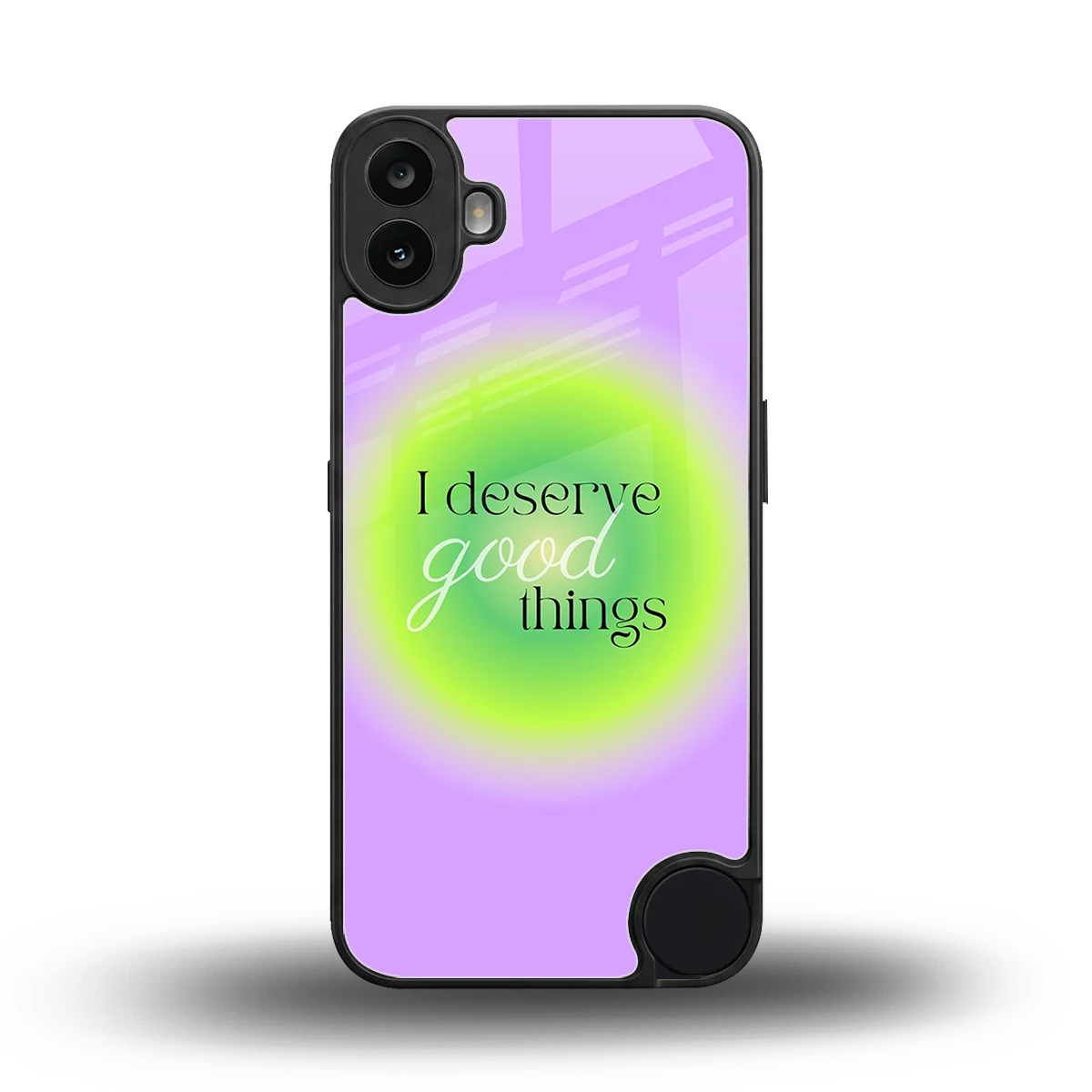 Worthy Glow back phone cover | glass case for cmf nothing phone 1