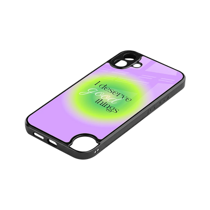 Worthy Glow stylish phone case for cmf nothing phone 1 | glossy glass and slim fit