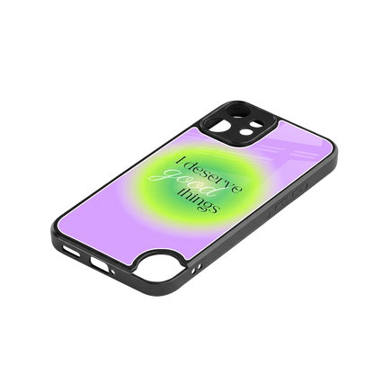 Worthy Glow stylish phone case for cmf nothing phone 2 pro | glossy glass and slim fit