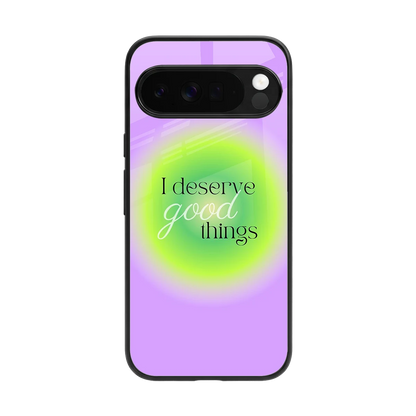 Worthy Glow back phone cover | glass case for google pixel 10 pro xl