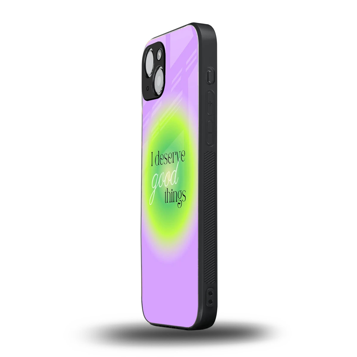 Worthy Glow iphone 14 plus mobile cover | shockproof glass phone case