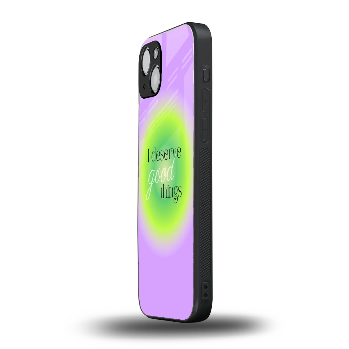 Worthy Glow iphone 15 mobile cover | shockproof glass phone case