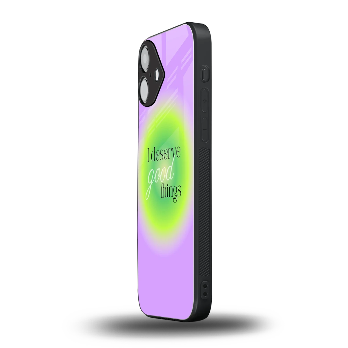 Worthy Glow iphone 16 plus mobile cover | shockproof glass phone case