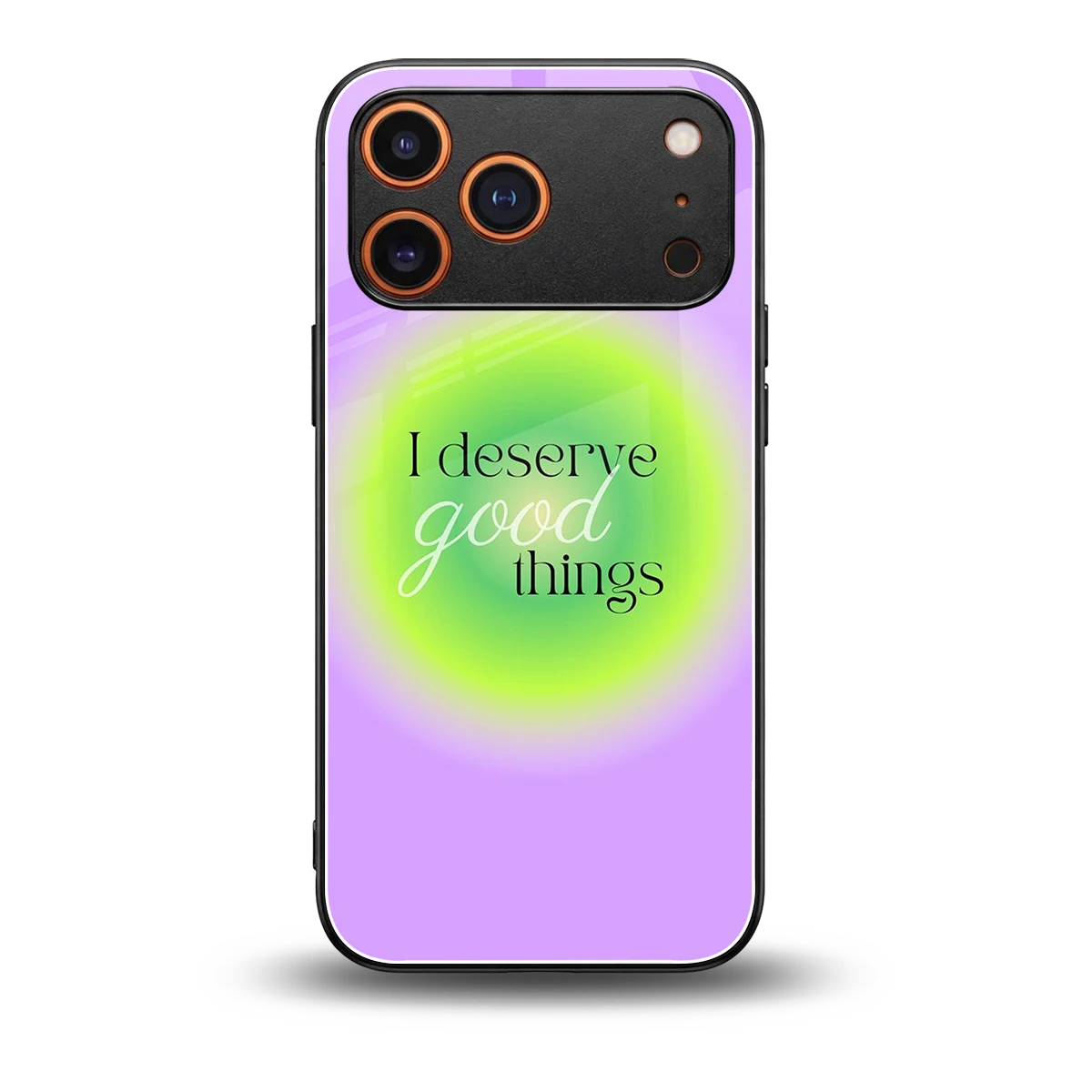 Worthy Glow back phone cover | glass case for iphone 17 pro