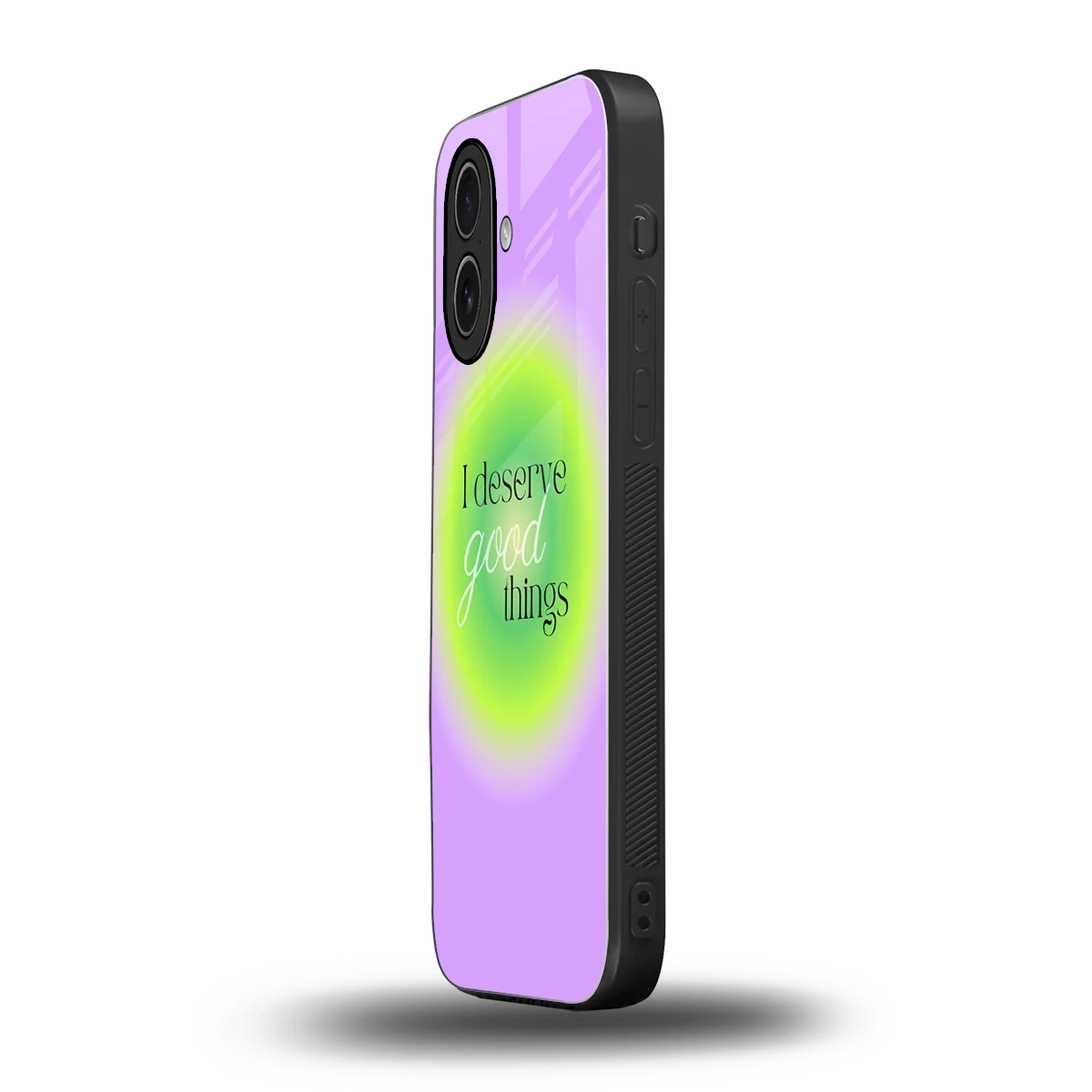 Worthy Glow iphone 17 mobile cover | shockproof glass phone case